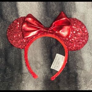 Minnie Mouse Ears: Ruby Red